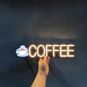 NEON LEON COFFEE(50X12CM)