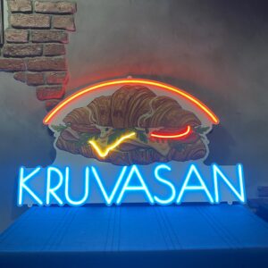 NEON LED UV BASKILI KRUVASAN(110X65CM)