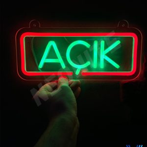 NEON LED AÇIK