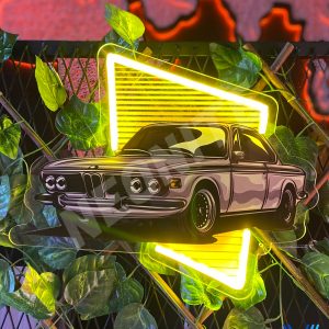 NEON LED UV BASKILI ARABA-2