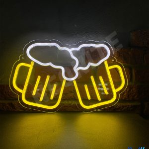 NEON LED BİRA BARDAKLARI