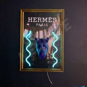 NEON LED UV BASKILI VE 3D BASKILI GERGEDAN TABLO