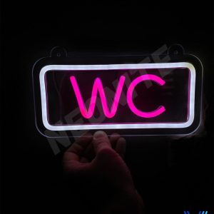 NEON LED KADIN WC