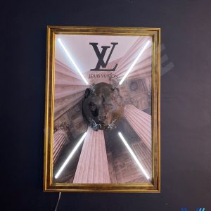 NEON LED UV BASKILI VE 3D BASKILI AYI TABLO