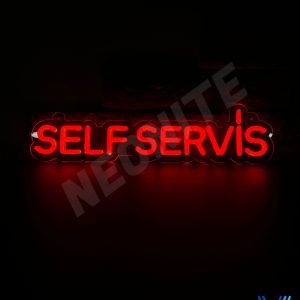 NEON LED SELF SERVİS(44X11CM)