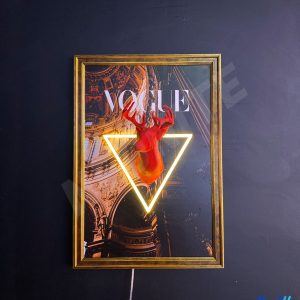 NEON LED UV BASKIL VE 3D BASKILI GEYİK TABLO