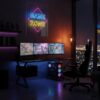 NEONİTE 'GAME ZONE' IŞIKLI NEON LED DEKORATİF DUVAR TABELASI