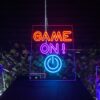 NEONİTE 'GAME ON' IŞIKLI NEON LED DEKORATİF DUVAR TABELASI