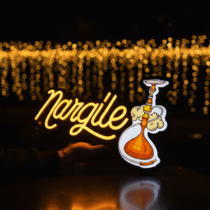 NEON LEON NARGİLE(43x22CM)