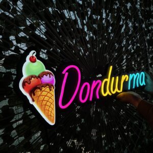 NEON LEON DONDURMA(63X24CM)